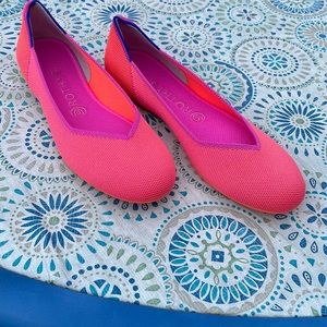 Rothy’s Tropical Pink flats
